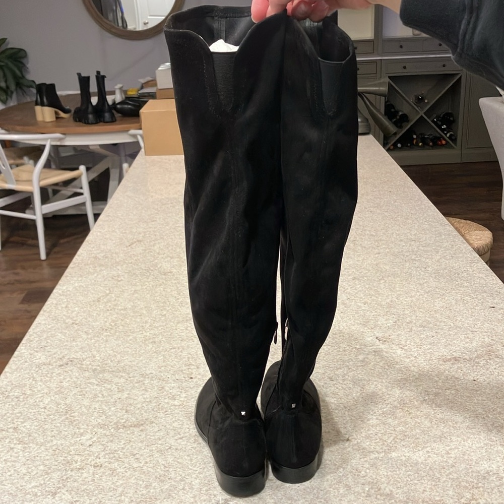 Marc Fisher Suede Over Knee Boot W/ Stud - image 2